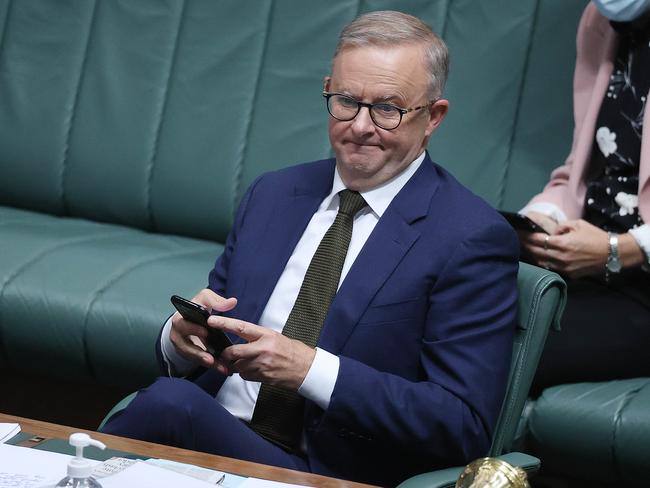 Anthony Albanese told protesters in Canberra last weekend to go home. Picture: NCA NewsWire/Gary Ramage