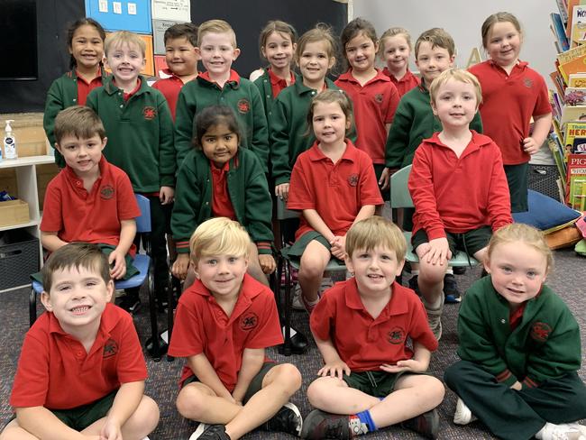 Lara Lake Primary School, class PCV Back row standing: Harmony Tumaalii, Thomas Poynton, Ezra Jeacock, Isaac Long, Rose Payton, Thea Kudilczak, Georgie Flynn, Ayla Nydam, Hugo Thurrowgood, Skylah Smee-Cardwell Middle Row: Chase Walsh, Hansvi Duggineni, Lotti all, Elliott Johns Front Row: Oliver Kershaw, Colt Stevenson, Maxwell Orlov, Indianna Eyre. Picture: Supplied