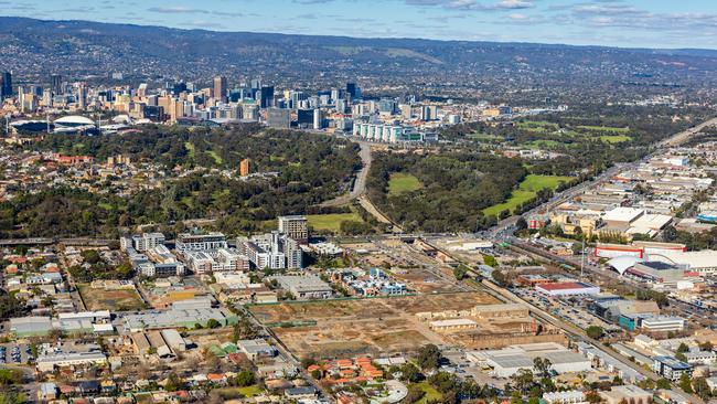 The Greater Regional Adelaide Plan details a structured plan for the city’s growth during the next 30 years. Picture: Renewal SA