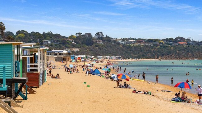 The North Beach stretch is popular among sun lovers.