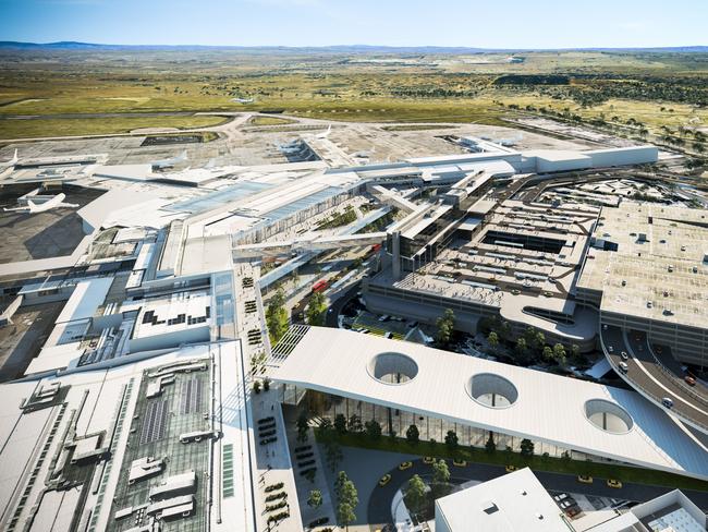 Plans including an underground station for Melbourne Airport. Source: Melbourne Airport