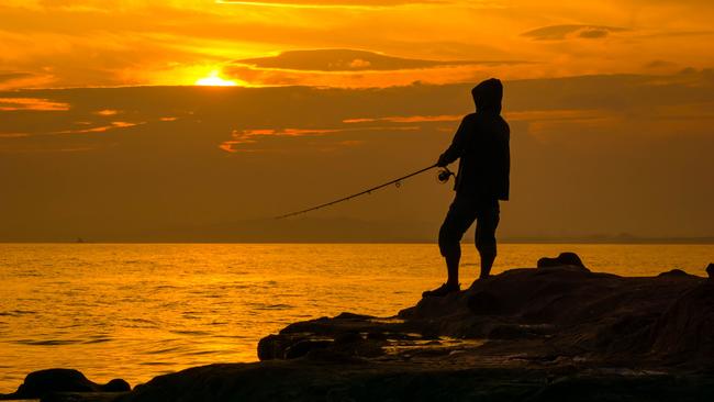 A man was rescued at a popular fishing spot in the Whitsundays after he fell head first in the water. Picture: Contributed