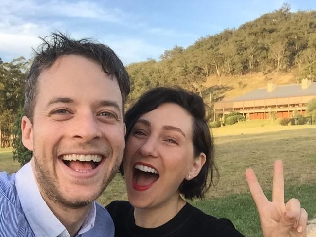 Hamish and Zoë Foster Blake at One &amp; Only Wolgan Valley.