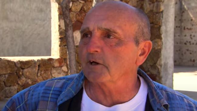 Vittorio Stefanato at Amigos Castle in Lightning Ridge. Picture: YouTube: https://www.youtube.com/watch?v=lTSt311V-F4