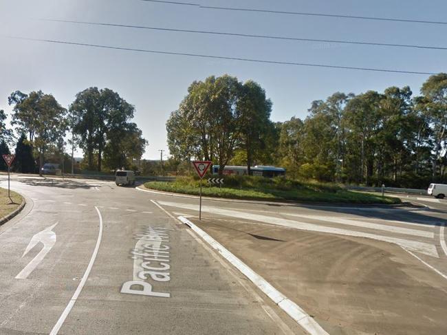 He tried to take the roundabout at 87km/h in a 10-tonne truck he had never driven sober, let alone drunk. Picture: Google