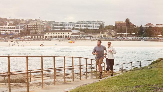 Use natural landmarks or fenceposts as markers to help with the interval training.