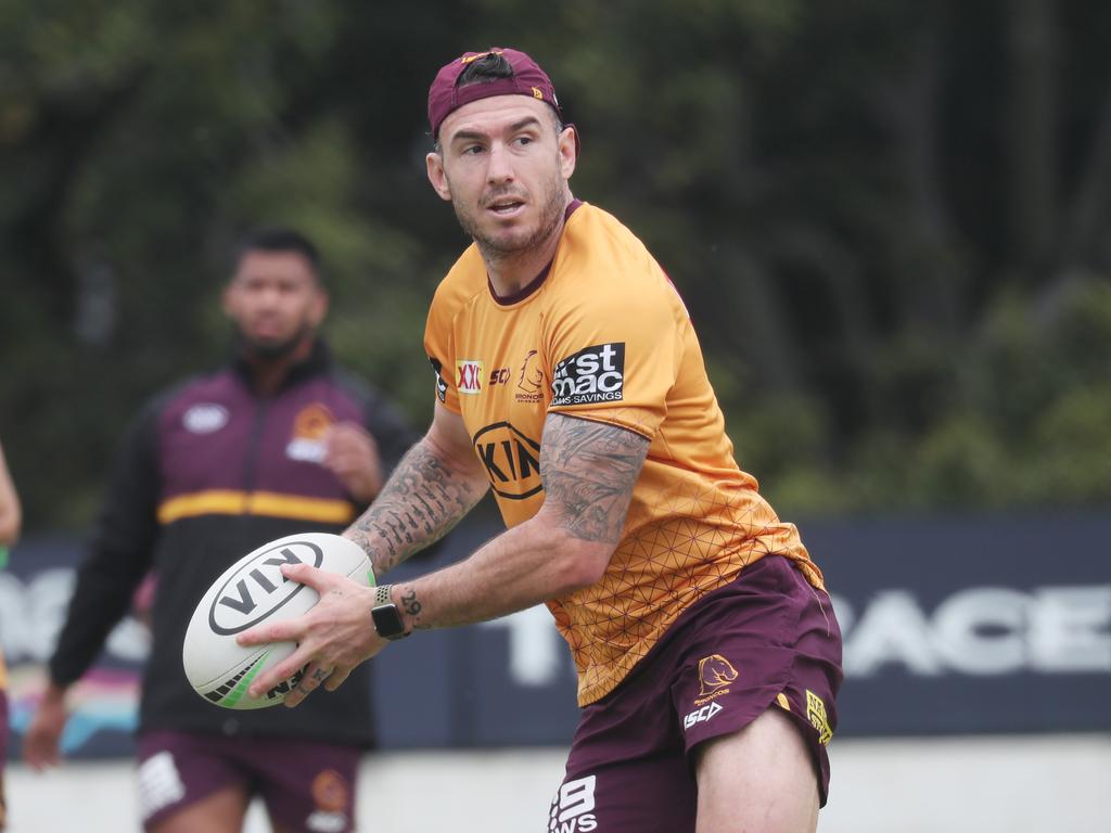 Darius Boyd at his last training session at Red Hill.