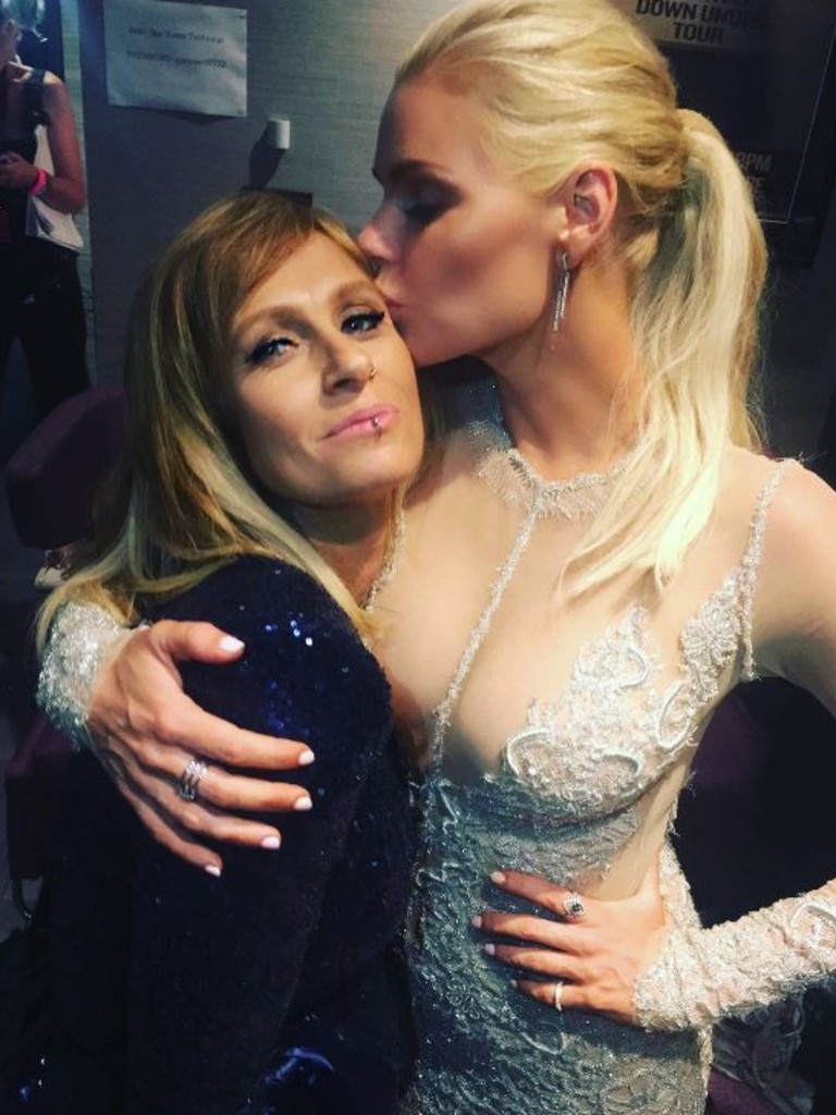 The 2016 ARIA Awards via social media ... Sophie Monk, "Kasey Chambers is my favourite human and wrote a song for me...I cried like a baby when I heard it!!!!I can't wait for you guys to hear it." Picture: Instagram