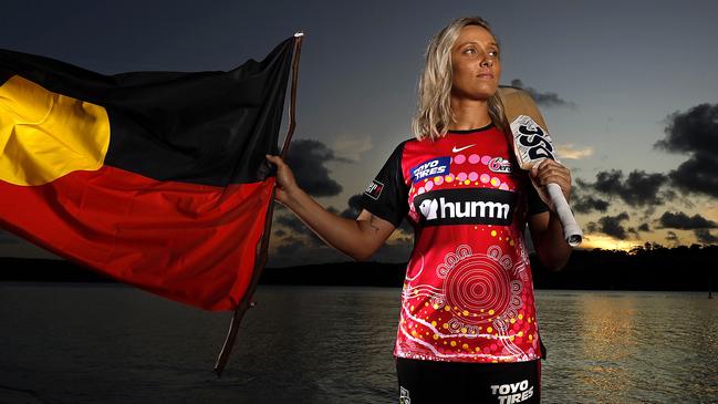 Australian and Sydney Sixers cricketer Ash Gardner ahead of the WBBL First Nations Round. Photo by Phil Hillyard(Image Supplied for Editorial Use only - **NO ON SALES** - Â©Phil Hillyard )