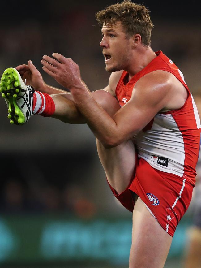 Luke Parker was named an All-Australian. Picture: Phil Hillyard