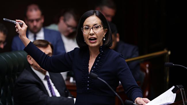 NSW Education Minister Prue Car has raised privacy and equity concerns over AI. Picture: NCA NewsWire/ Adam Yip