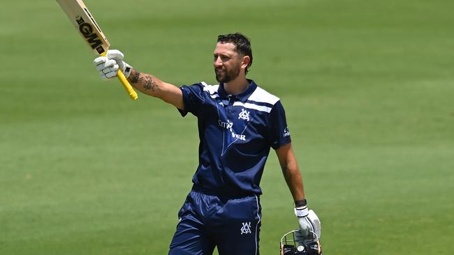 Matt Short has two 50-over centuries to his name as an opener for Victoria but says he needs to be able to adapt to a middle-order role for Australia. Picture: Albert Perez / Getty Images