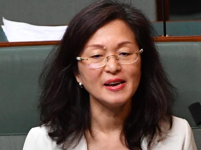 Liberal member for Chisholm Gladys Liu during Question Time in the House of Representatives at Parliament House in Canberra, Monday, November 25, 2019. (AAP Image/Mick Tsikas) NO ARCHIVING