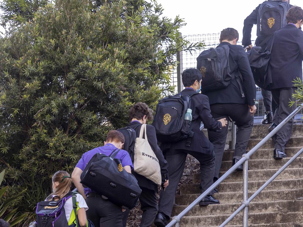 Students have not been attending as many classes over the last decade. Picture: NewsWire / Sarah Marshall