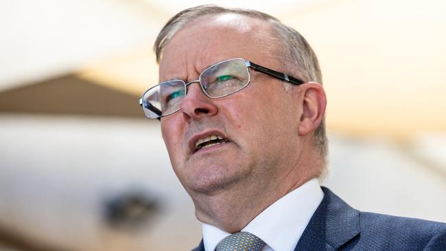 Opposition leader Anthony Albanese. Picture: Richard Wainwright-Pool/Getty