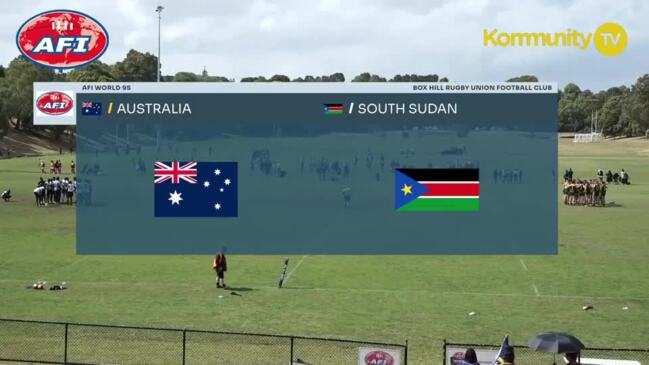 Replay: AFI World 9s - Australia v South Sudan (Div 1)