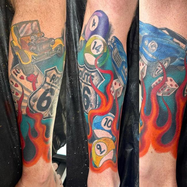 J Cook Designs Tattoo. Picture: Instagram