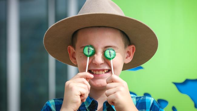 Croc Candy founder Angus Copelin-Walters won the Champion Sole Operator Award at the national Small Business Champions Awards in Sydney on the weekend. Picture Glenn Campbell