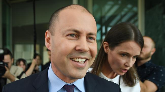 Treasurer Josh Frydenberg on Thursday.