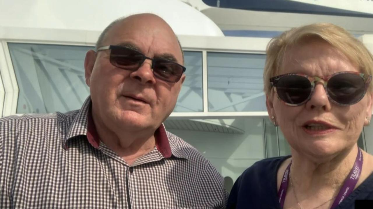 Aussies stranded on cruise ship