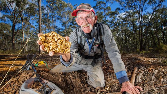 Question 16: Is gold the official state mineral of Victoria, or not? Picture: Mark Stewart