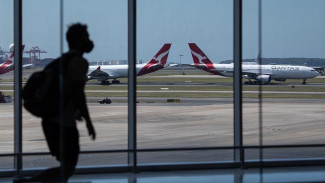 Before Covid, Sydney Airport had 44.4 per cent of Australian passenger movements. Picture: NCA NewsWire/James Gourley