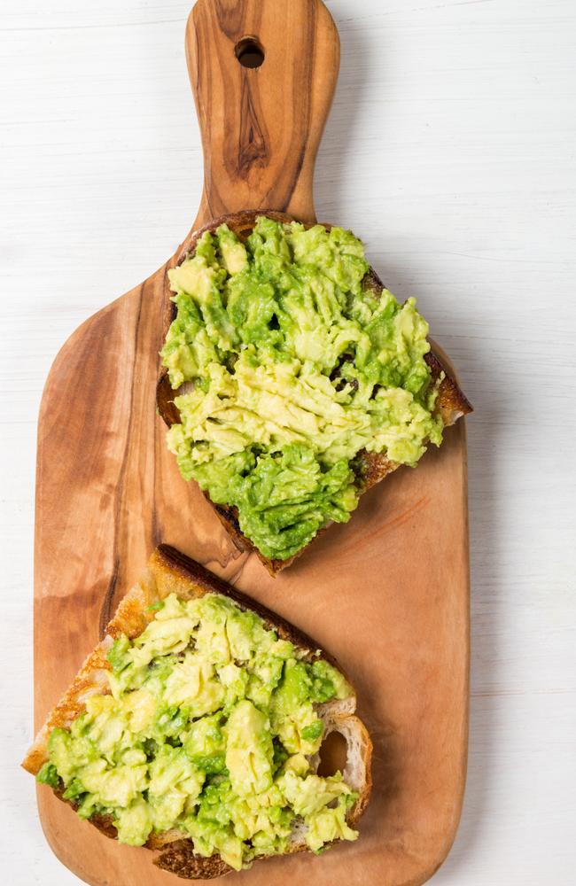 Smashed avocado on toast has been a popular staple with Aussies. Picture: iStock.