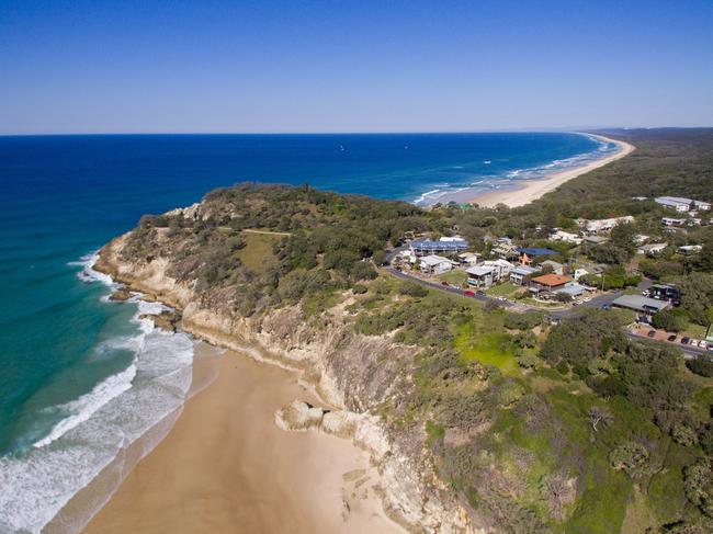 Point Lookout on Minjerribah or North Stradbroke Island.