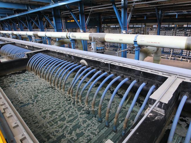 Inside the $1.8 billion desalination plant.