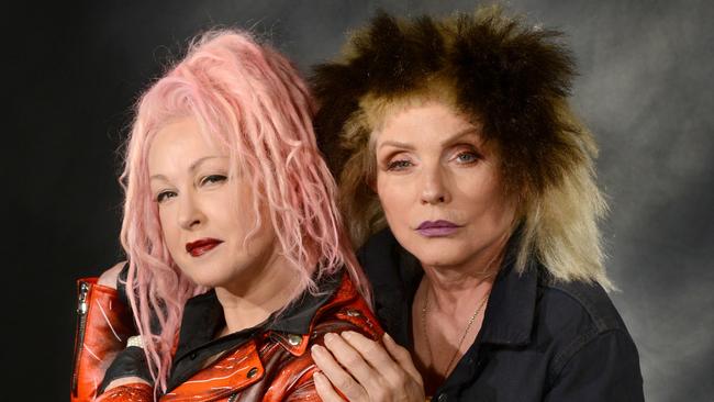 Cyndi Lauper and Debbie Harry will tour Australia next April. Picture: ©Jennifer S. Altman