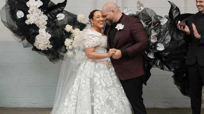 The happy couple will tie the knot for a second time on the Italian coast next month. Picture: Dean Snushall Photography