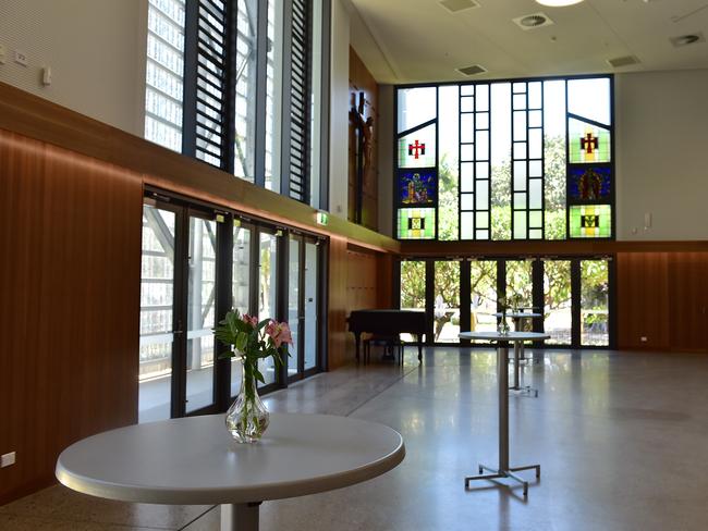 The $19 million three-storey East Precinct building at St PatrickÃ•s College Townsville. Picture: Shae Beplate.