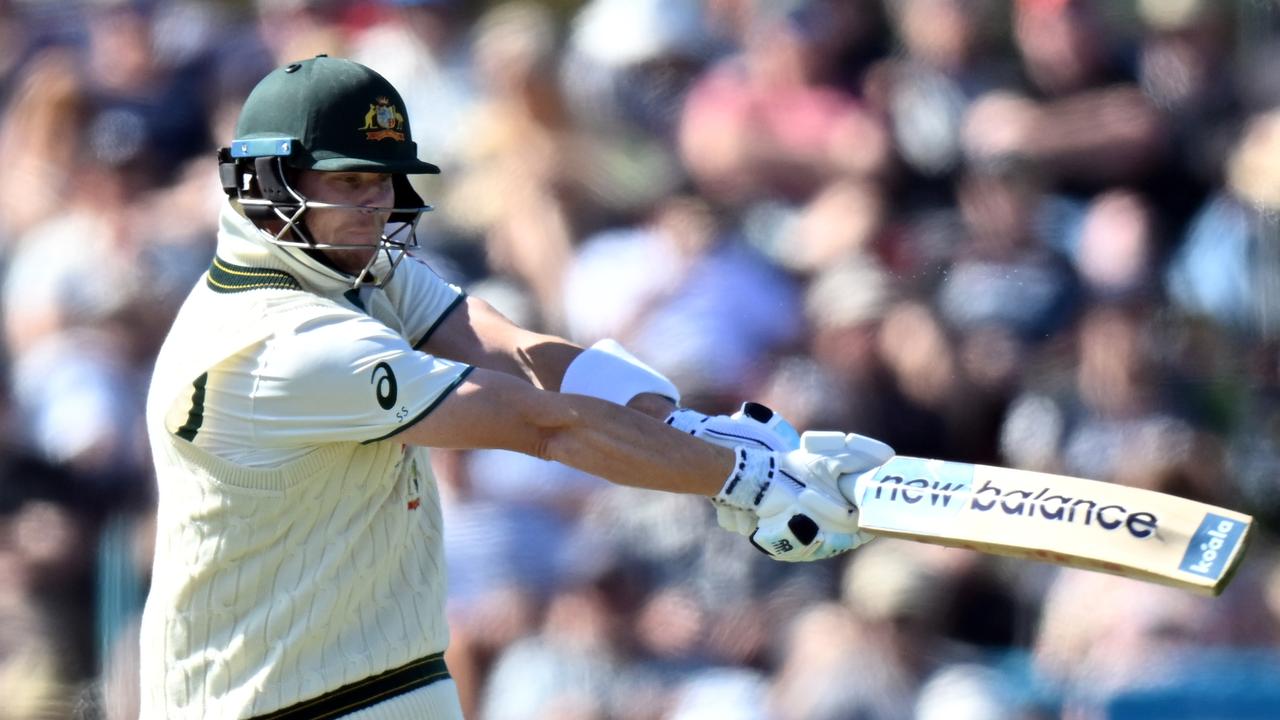 Steve Smith of Australia. Photo by Kai Schwoerer/Getty Images