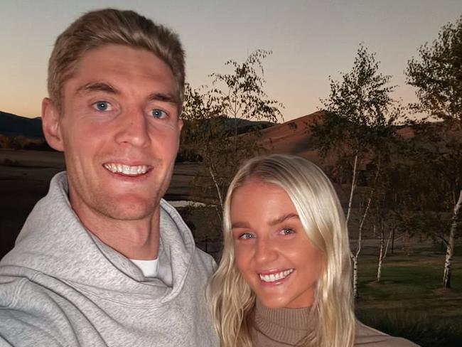Rudi Ellis and Tim English are engaged. Picture: Instagram