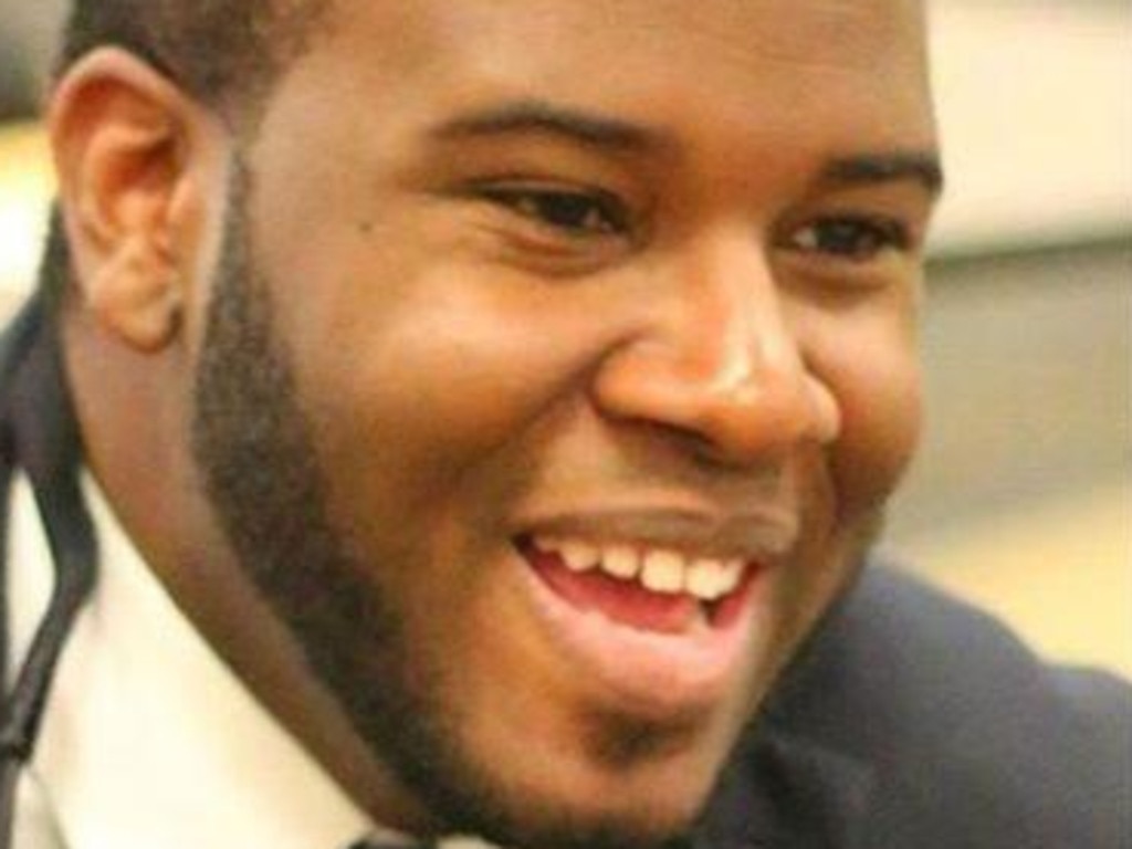 She shot Botham Jean (above) while off duty in Dallas. She entered his home, supposedly believing it was her own, fatally shooting him as he ate ice cream. Pic: AP