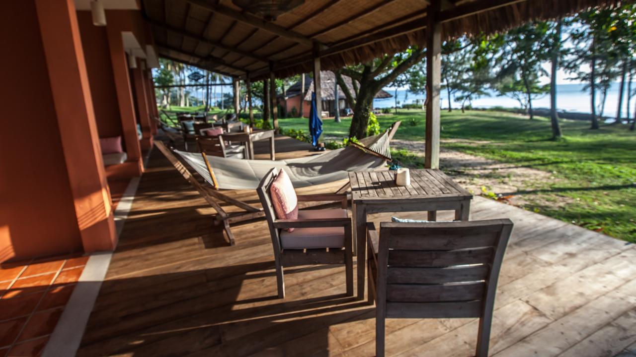 A verandah terrace at Mango Bay Resort, Phu Quoc, Vietnam.