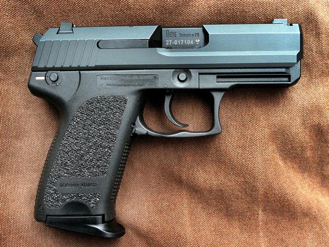 Heckler &amp; Koch pistol similar to the replica BB gun Jameson was found to be in possession of at the time. (File image)