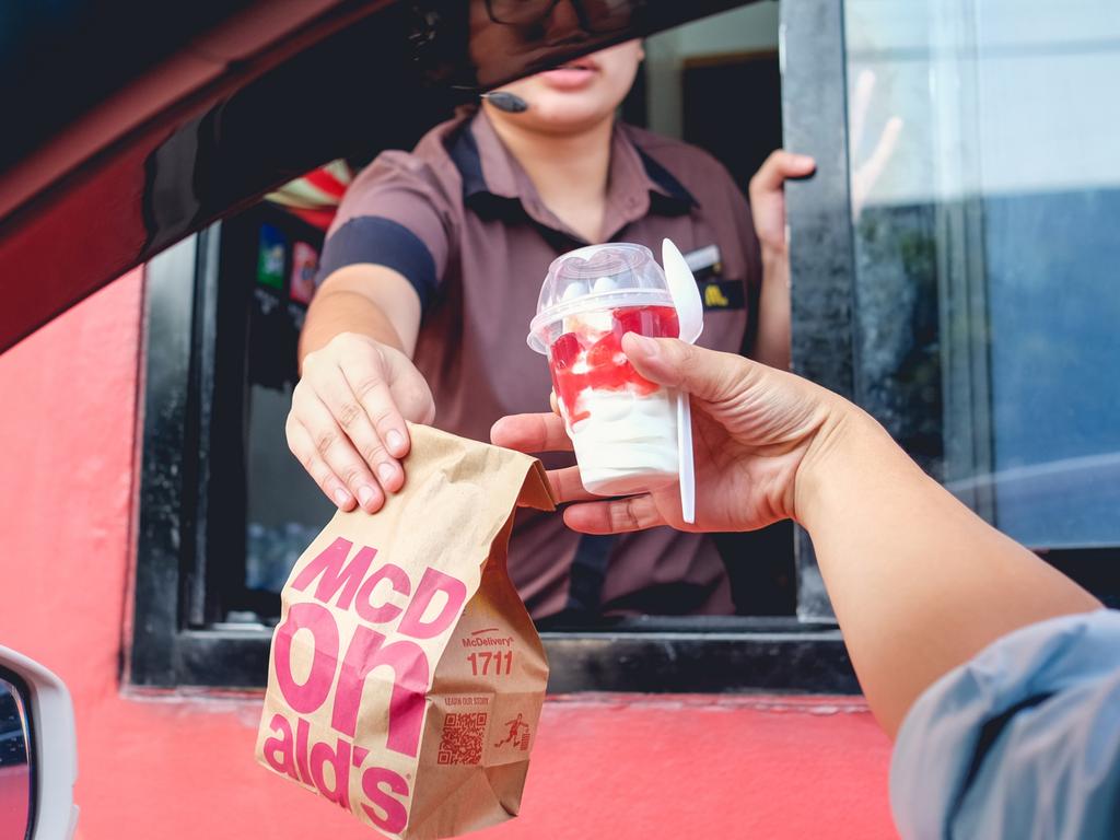 McDonald’s customers in certain parts of NSW can now get their food delivered direct to their home. Picture: Supplied