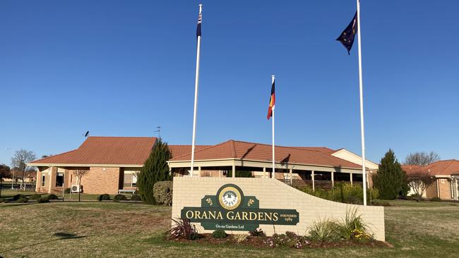 The Orana Gardens nursing home in Dubbo.