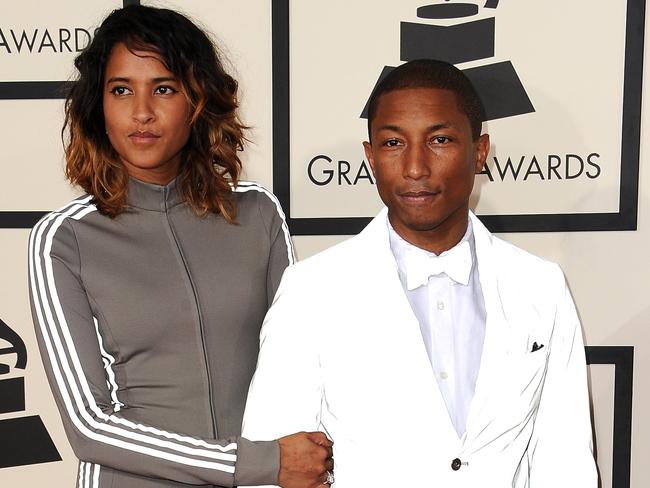 Helen Lasichanh and Pharrell Williams are known for their unusual fashion sense. Picture: Splash