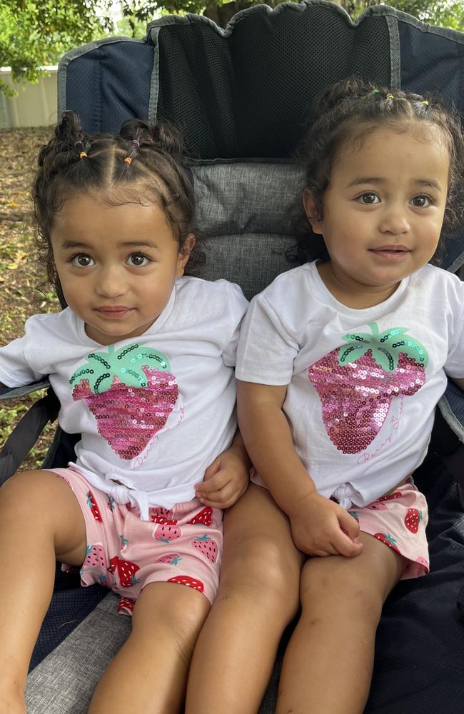 Ella and Lavenia Uluakiola on their birthday in 2024. Photo: Contributed
