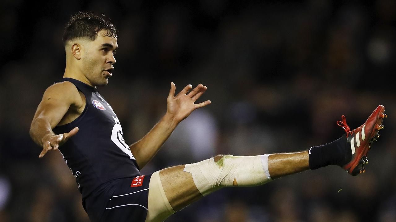 Mick McGuane has suggested Jack Martin could be a left-field trade option for the Blues. Picture: AFL Photos/Getty Images