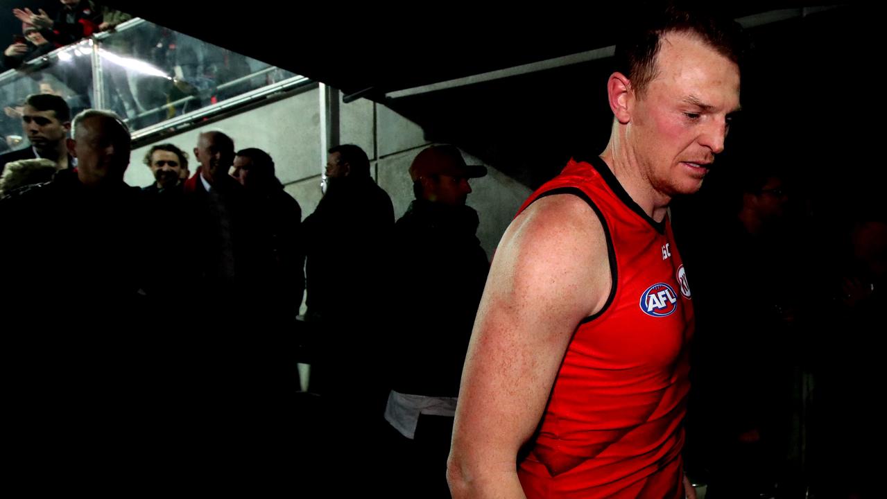 Brendon Goddard after his retirement. Photo: Kelly Barnes/AAP Image.