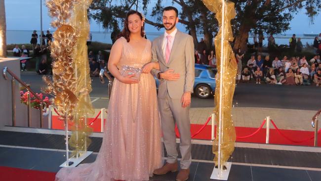 April-Marie Couper &amp; Jared Staib at the Xavier Catholic College formal.