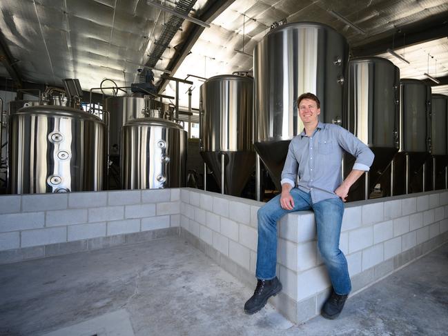 Tiny Mountain Brewery head brewer Dave Mullins.