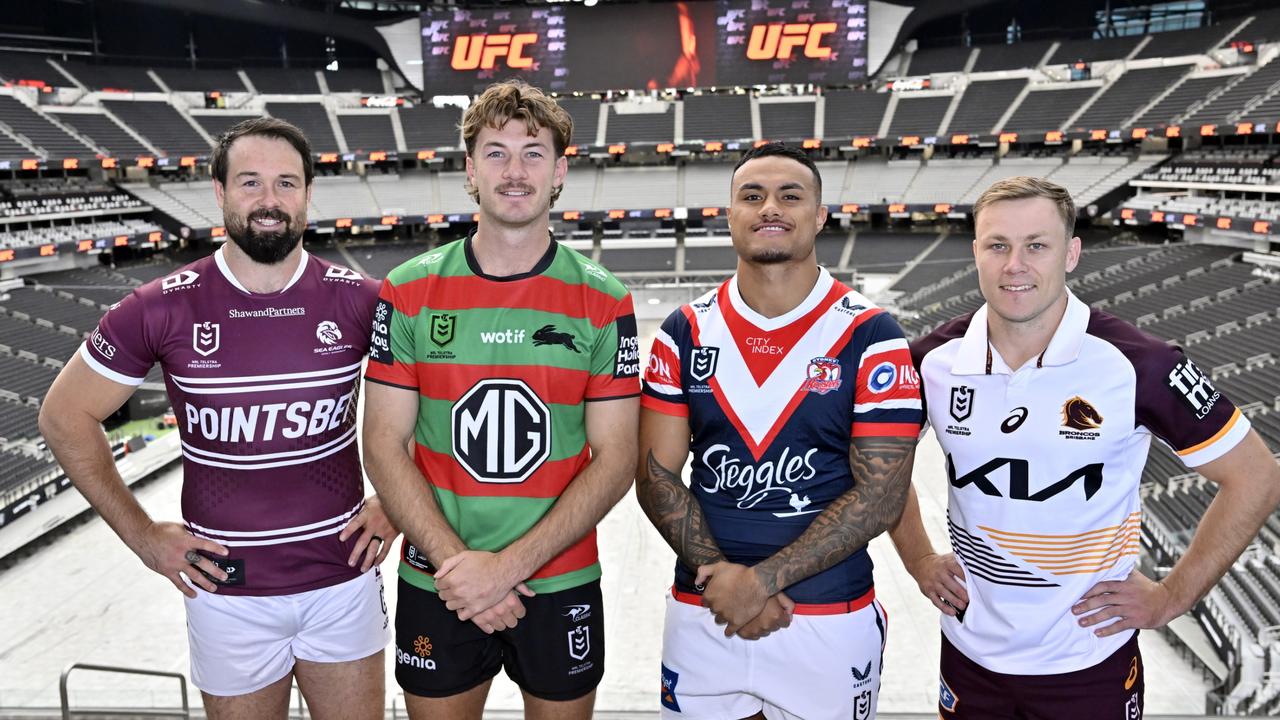 Graham flew to Las Vegas last year to promote the double-header. Picture: David Becker/Getty Images for NRL