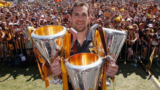 Hodgie knows a thing or two about winning premierships. Picture: Getty Images