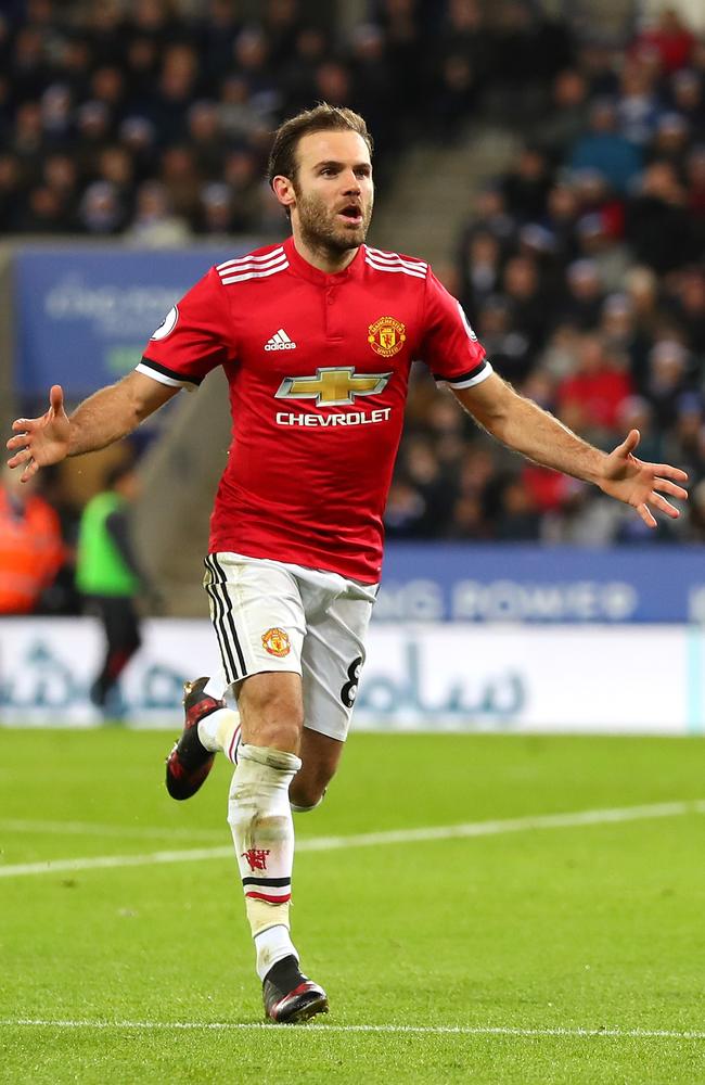 Juan Mata had almost 200 appearances for Manchester United. Picture: Getty Images