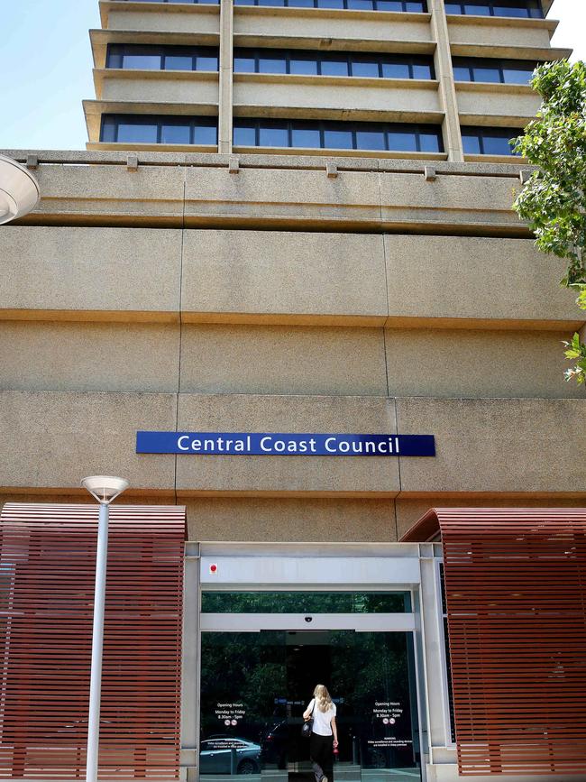 Central Coast Council’s Gosford building will be one of the asset sales. Picture: Sue Graham