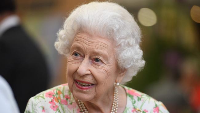 The Queen looked happy and healthy in June. Picture: Oli Scarff/AFP